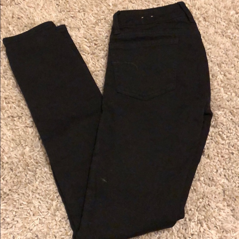 Skinny Black Jeggings